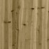 Sofás de jardín sin reposabrazos 2 uds madera pino 70x70x67