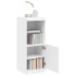 Aparador con luces LED blanco 41x37x100