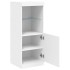 Aparador con luces LED blanco 41x37x100