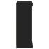 Aparador con luces LED negro 60,5x37x100