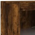 Aparador con luces LED roble ahumado 41x37x100