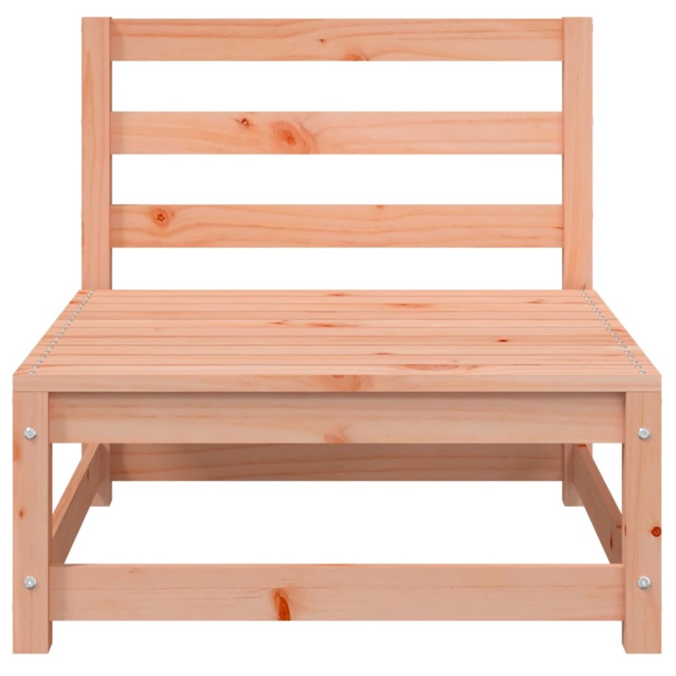 Sofá jardín sin reposabrazos madera maciza Douglas 70x70x67