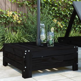 Cubierta para base de sombrilla madera maciza de pino