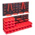 Kit de cajas de almacenaje 103 pzas paneles de pared