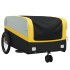 Remolque para bicicleta hierro negro y amarillo 45