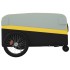 Remolque para bicicleta hierro negro y amarillo 45