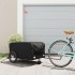 Remolque para bicicleta hierro negro 45