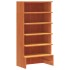 Mueble zapatero madera maciza de pino marrón cera 52x30x104