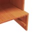 Mueble zapatero madera maciza de pino marrón cera 52x30x104