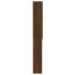 Armario de lavadora marrón roble 64x25,5x190