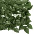 Valla de privacidad de balcón de hojas verde oscuro 300x150