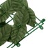 Valla de privacidad de balcón de hojas verde oscuro 300x150