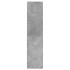 Zapatero de madera de ingeniería gris hormigón 80x21x87,5