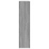 Zapatero de madera de ingeniería gris Sonoma 80x21x87,5