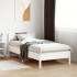 Estructura cama sin colchón madera maciza pino blanca