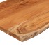 Tablero de mesa rectangular acacia borde vivo 60x40x2,5