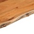 Tablero de mesa rectangular acacia borde vivo 60x40x2,5