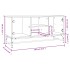 Mueble de TV con puertas de vidrio gris hormigón 102x37x50