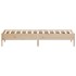 Estructura de cama sin colchón madera maciza de pino 100x200
