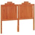 Cabecero de cama madera maciza de pino marrón cera 135