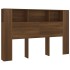 Mueble cabecero color roble marrón 160x18,5x104,5
