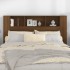Mueble cabecero color roble marrón 160x18,5x104,5