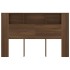Mueble cabecero color roble marrón 160x18,5x104,5
