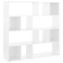 Estantería/divisor de espacios blanco brillo 105x24x102