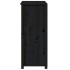 Aparador alto de madera maciza de pino negro 83x41,5x100