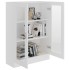 Vitrina de madera contrachapada blanco 82,5x30,5x115