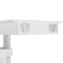 Mesa de bar de pared madera contrachapada blanco