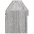 Muebles de TV con luces LED 2 uds gris Sonoma 80x30x30