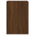 Muebles de TV de pared 2 uds madera marrón roble 40,5x30x60