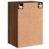 Muebles de TV de pared 2 uds madera marrón roble 40,5x30x60