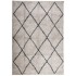 Alfombra pelo largo moderna PAMPLONA beige antracita 160x230