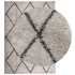 Alfombra pelo largo moderna PAMPLONA beige antracita 160x230