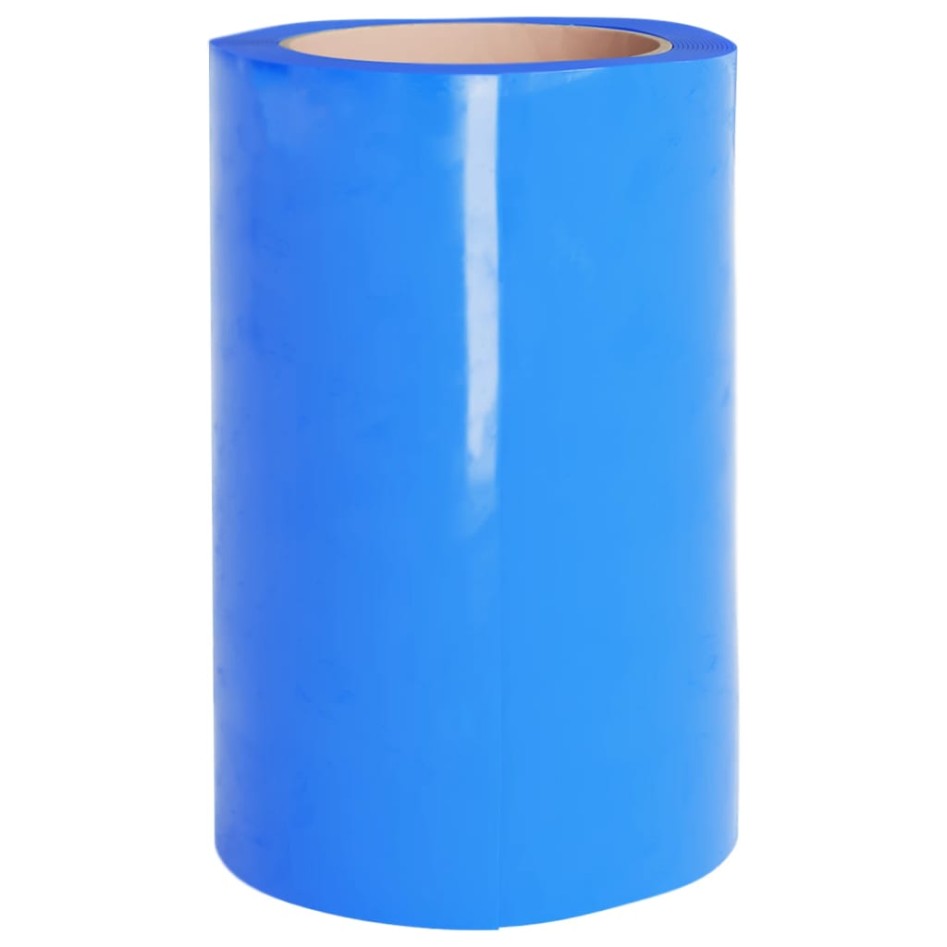 Tira de cortina para puertas PVC azul 300x2,6 mm 10
