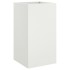 Jardinera acero blanco 42x38x75