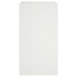 Jardinera acero blanco 42x38x75