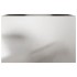 Jardinera de acero inoxidable plateado 62x40x39