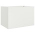 Jardinera acero blanco 62x47x46
