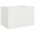 Jardinera acero blanco 62x47x46