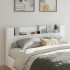 Cabecero de cama con LED blanco 200x16,5x103,5