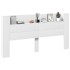 Cabecero de cama con LED blanco 200x16,5x103,5