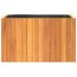Jardinera de madera maciza de acacia 59x27,5x35