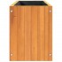 Jardinera de madera maciza de acacia 59x27,5x35