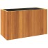 Jardinera de madera maciza de acacia 59x27,5x35