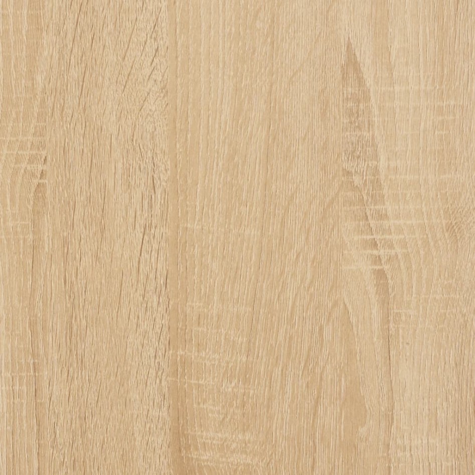 Estructura de cama sin colchón madera roble Sonoma 90x190