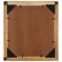Espejo de baño madera maciza de mango y vidrio 55x1x60