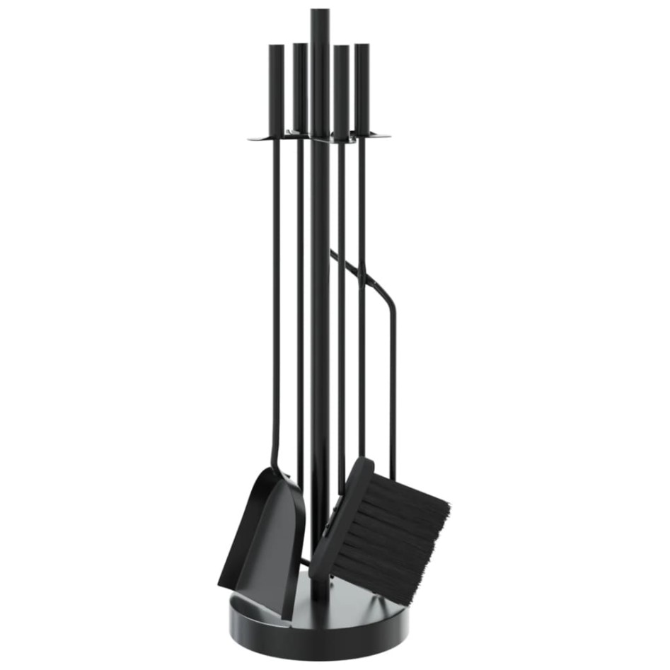 Set de herramientas para chimenea 5 piezas acero 18x66